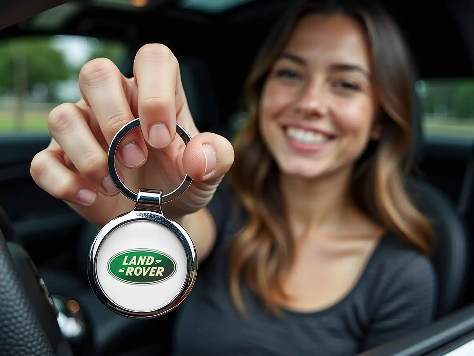 Land Rover Schlüsselringe Damen Modern Hochwertig Metall
